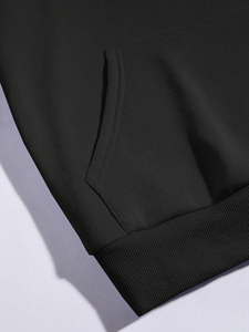 Tendance hommes 100% coton polaire sweat confortable pull à capuche avec Logo personnalisé col d'hiver impression numérique - Product Image 5