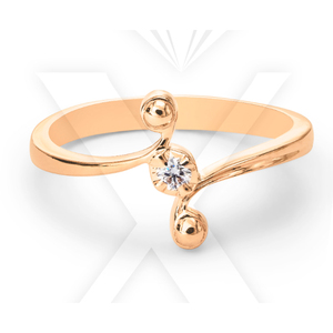 แหวนเพชรสีทอง14K 18K 22K สำหรับงานแต่งงานและปาร์ตี้สไตล์คลาสสิกคอลเลกชันใหม่ขายดี - Product Image 6