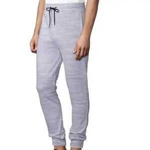 กางเกงคาร์โก้เอวสูงสำหรับผู้ชายกางเกงคาร์โก้สไตล์ลำลองย้อมสีไม่ยับ - Product Image 3