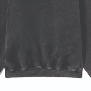 สเวตเชิ้ตคอกลมแบบสวมหัวสำหรับผู้ชายเสื้อสเวตเตอร์คอตตอน100% แห้งเร็วระบายอากาศปรับแต่งได้ใหม่น้ำหนักปกติ - Product Image 5