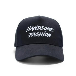 Sombrero de camionero de algodón de alta calidad Deportes al aire libre Gorra de béisbol de 5 paneles Serie Logotipo bordado personalizado Sombreros de tela al por mayor - Product Image 4