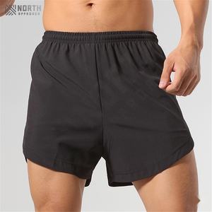 กางเกงวิ่งขาสั้นผู้ชายผ้าโพลีเอสเตอร์แห้งเร็วกางเกงลำลองเล่นกีฬาออกกำลังกายระบายอากาศได้ดี - Product Image 6