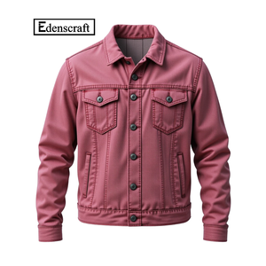 Classic Cut Men's <b>Denim</b> <b>Jacket</b> Bangladesh Comfortable Fit Eco-Friendly Breathable Durable Woven Customizable Winter 300g Outdoor - Product Image 5