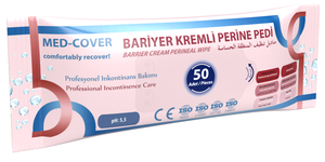 Toallitas para el cuidado de la incontinencia con crema de barrera para la limpieza del área perineal Producto de suministro sanitario - Product Image 3