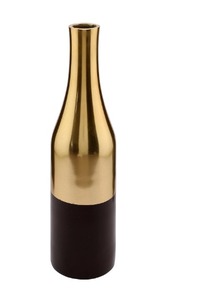 Florero de mesa decorativo, centro de mesa, maceta, diseño de botella, jarrón único y hoja móvil fácil, maceta de hierro, decoración de maceta - Product Image 6