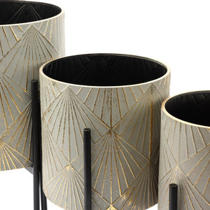 Recién llegado, de alta calidad con las mejores macetas de diseño, Juego de 3, diseño premium para el hogar, hotel y decoración de jardín, uso alto en venta 2025 - Product Image 4