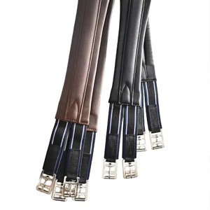 Sangle de poitrail pour cheval en cuir avec boucles en acier inoxydable, équipement équestre pour l'équitation anglaise - Product Image 6