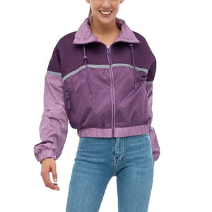 2025 New Customizable <b>Women</b> Satin <b>Windbreaker</b> Hooded <b>Jackets</b> for Winter Season Finished Processing <b>Windbreaker</b> <b>Jacket</b> For <b>Women</b> - Product Image 4