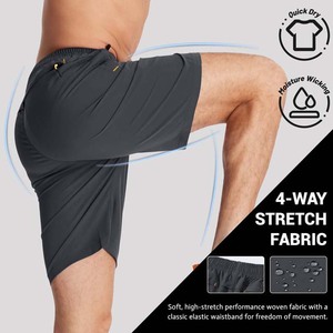<b>Men's</b> Jogging <b>Shorts</b> Summer Breathable Casual <b>Shorts</b> New Arrival Best Selling <b>Men's</b> Polyester Fabric <b>Elastic</b> <b>Waistband</b> <b>Shorts</b> - Product Image 4