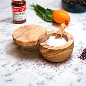 Caja de Almacenamiento de Sal de Madera Premium, Acabado Liso, Trabajo de Súper Calidad, Precio de Fábrica al por Mayor - Product Image 1