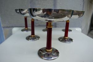 ขาตั้งชามโลหะทันสมัย ของตกแต่งโต๊ะ ผลิตจากเหล็กเคลือบคุณภาพพรีเมียม - Product Image 4