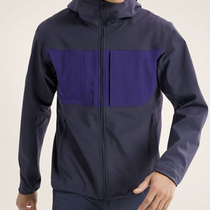 Veste coupe-vent classique pour homme, fermeture éclair, coupe moderne, vêtements d'hiver, meilleure qualité, tissu respirant, doux et chaud, vêtements de voyage, coupe-vent - Product Image 1