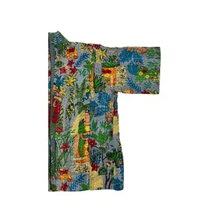 Chaqueta Bomber Reversible Farihda Khalo Kanta para Mujer, Talla XL, Estilo Universitario Acolchado con Decoración de Parches para Primavera y Otoño - Product Image 3