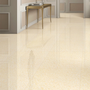 Revêtement de sol Tropicana Crema 60x60 cm de haute qualité à bas prix nouveau modèle à double charge Carreaux de sol vitrés polis aspect marbre - Product Image 6