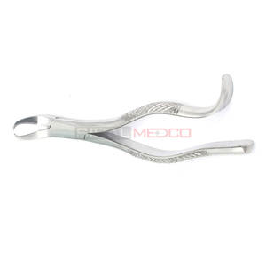 Fórceps de extracción de raíz Premium #16 Molar inferior Cuerno de vaca universal Instrumento de extracción dental de alta calidad - Product Image 1