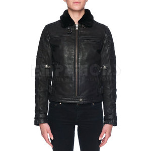 เสื้อแจ็กเก็ตการแข่งขันของผู้หญิง,แจ็กเก็ตหนังมอเตอร์ไซค์สตรีทไบค์เกอร์เสื้อแจ็คเก็ตสำหรับนักขี่มอเตอร์ไซค์ - Product Image 1