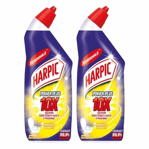 Nettoyant pour cuvette de toilettes Harpic solide, parfum citron et lavande naturelle, écologique, 50%-80% d'ingrédients pour une utilisation en salle de bain, pour les tuyaux - Product Image 4