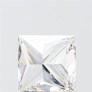 เพชรเลี้ยงในห้องปฏิบัติการทรงเจ้าหญิง 2.11 กะรัต สี F ความสะอาด VVS2 แบบสั่งทำพิเศษ - Product Image 3