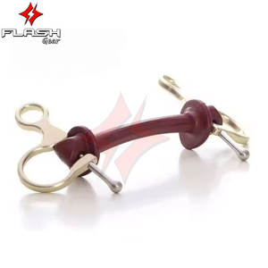 Mèche Baucher à joues sur mesure Rembourrage souple en acier inoxydable de qualité supérieure Mèche à anneau lâche avec culotte en argent allemand - Product Image 5