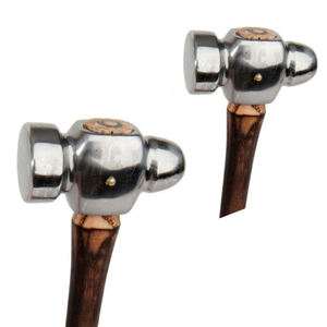 Marteau de maréchal-ferrant professionnel pour le clouage de sabots de cheval, 12 pièces, manche en bois de 15 pouces, marteau vétérinaire en acier - Product Image 5