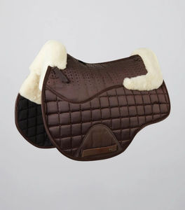 Selle de cheval anglaise en coton doux de qualité supérieure, confortable, durable, matelassée, sur mesure, selles de cheval personnalisées - Product Image 1