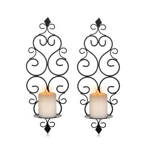 <b>Wall</b> Candle Holder <b>Wall</b> Decor Home Metal Handmade <b>Wall</b> <b>Sconce</b> Cubic Votive Tea <b>Light</b> Candle Holder - Product Image 2