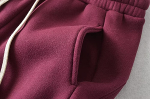 Pantalones Deportivos de Mujer de Alta Calidad, 450 GSM, Pierna Ancha, Tiro Bajo, Estilo Jogger, Felpa, Corte Holgado - Product Image 6