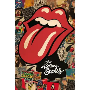 Collage de Pósteres de los Rolling Stones de Estilo Moderno para Decoración de Pared - Product Image 1