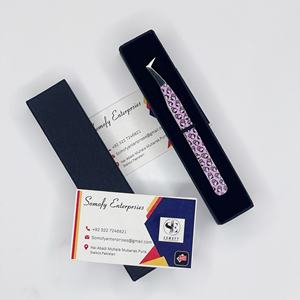 Pinzas para Extensión de Pestañas de 10 mm, Diseño de Gatito, Color Rosa, Acero Inoxidable, Logotipo Personalizado, Precisión Profesional, Duraderas - Product Image 4