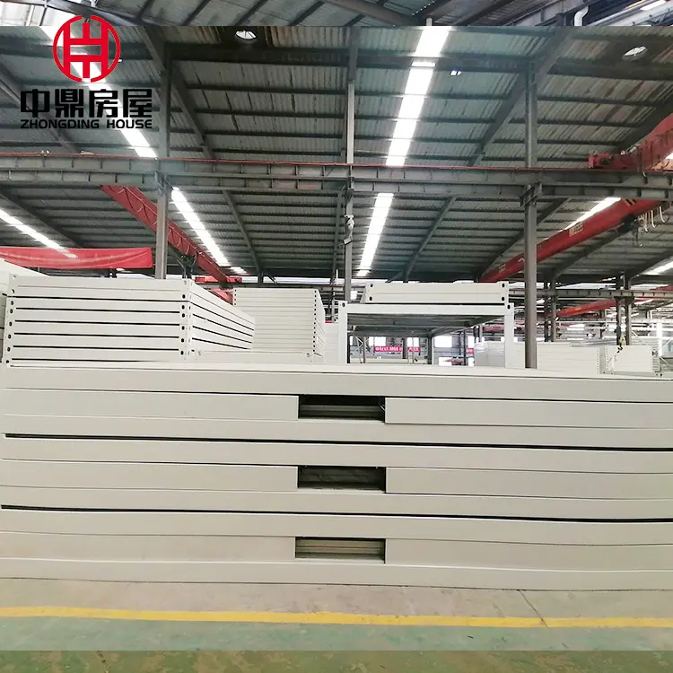 Vận chuyển nhà Container có thể gập lại sẵn sàng để di chuyển trong nhà di động khung thép bán chạy nhất nhà khách prefab