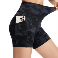 Shorts de course à compression en polyester et élasthanne de haute qualité pour femmes, leggings de yoga à taille élastique, design personnalisé