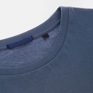 Promotionmen เสื้อยืดผ้าฝ้ายสีพื้นคอกลมสำหรับผู้ชาย - Product Image 6