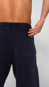 Trending Streetwear Wide Leg Baggy <b>Trouser</b> Custom Design Men's Loose Fit Streetwear Heavy <b>Weight</b> Boxy Fit Acid Washed Sweatpants - Product Image 5