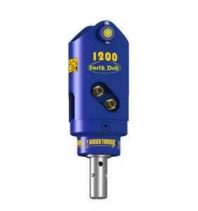 Paquete de perforadoras de tierra 8000MAX selladas de fábrica para excavadoras de 5-10t, con enganche tipo C-W, rodamientos de base, 4 años de garantía, 300Nm de par máximo - Product Image 1