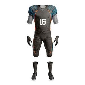 Uniforme de Fútbol Americano Personalizable y Transpirable de Spandex, Diseño Impreso por Sublimación, Ropa de Fútbol Americano - Product Image 5