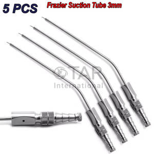 Tubo Frazier de succión Premium, instrumentos médicos dentales, tubo de succión de acero inoxidable quirúrgico endodóntico, hueso de cirugía Oral - Product Image 6