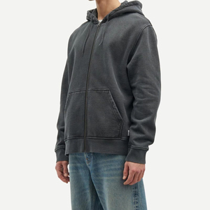 Sudadera con capucha y cremallera para hombre, informal, moderna, transpirable, de forro polar suave, manga larga, para exteriores, invierno, ropa de calle, uso diario, cómoda, activa y a la moda. - Product Image 3