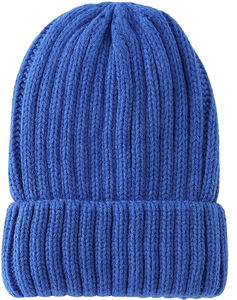 Custom Logo Design Women's Winter <b>Thermal</b> Beanie Hat Classic 2x2 Rib Knit Pure Cashmere Ribbed Cap 2026 - Product Image 2