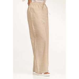 Pantalones Anchos de Cintura Alta para Mujer, Transpirables, Casuales, para Verano, con Cierre Elástico en la Cintura, WM-COD-SS25-318B - Product Image 3