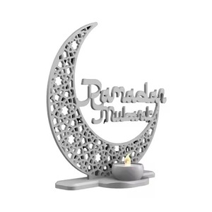 Regalos Islámicos Decorativos, Diseño de Estrella Dorada Luminosa, Artesanías de Madera, Decoraciones para el Hogar de Ramadán - Product Image 4