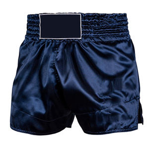 2025 Short de boxe de gymnastique MMA de haute qualité grande taille Muay Thai pour hommes et femmes avec fonction extensible Position du logo avant - Product Image 4