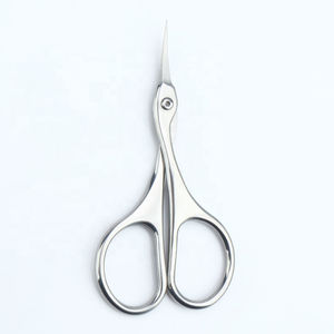 Household Beauty Stainless Steel <b>Nail</b> <b>Scissors</b> with Sharp Curved Blade Durable Reusable Cuticle Trimming Tool <b>for</b> Manicure - Product Image 1