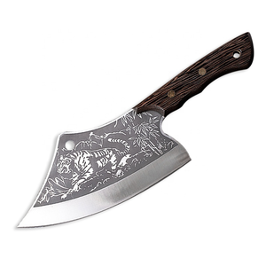 OEM Service Custom High Quality 5Cr15 Stainless Steel Sharp <b>Slicer</b> <b>Meat</b> Kitchen Knives 8 Inch Butcher Knife Chop Knife Cleaver - Product Image 1