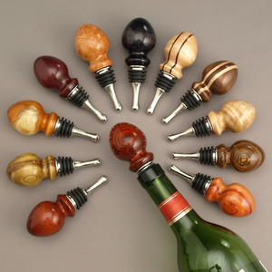 Newest Metal Wine <b>Bottle</b> <b>Stopper</b> Eco-Friendly Airtight Sealing Custom Logo Packaging Export Wine <b>Stoppers</b> - Product Image 2