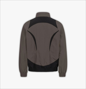 Survêtement coupe-vent en polyester pour homme Streetwear Survêtement Ensemble short 2 pièces Veste coupe-vent réfléchissante pour homme Survêtement - Product Image 4