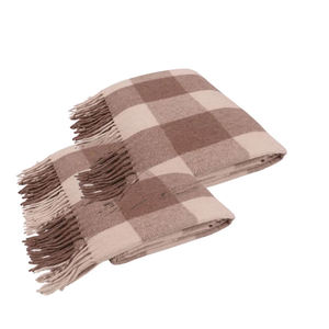 ผ้าห่มขนแกะจาค็อบโลโก้ส่วนตัวจากผู้ผลิตอินเดีย - Product Image 4