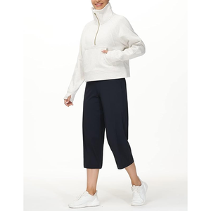 <b>Womens</b> <b>Turtleneck</b> Drop-shoulder Sweatshirts Fleece <b>Tops</b> Oversized Pullover Fall Outfits 2024 Winter Fashion Clothes - Product Image 6