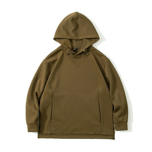 Sudadera con capucha de invierno al por mayor, 100% algodón, gruesa, con logo personalizado, unisex, forro polar, con cremallera, extragrande, transpirable, para hombre - Product Image 5