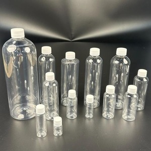 Mejor oferta para botella vacía transparente de PET de 5ml, 10ml, 15ml, 20ml, 30ml con tapas blancas - Product Image 3