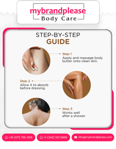 Manteca corporal rica en manteca de cacao para una piel suave y nutrida Etiqueta privada de marca personalizada con su oferta de fabricación de logotipo - Product Image 5